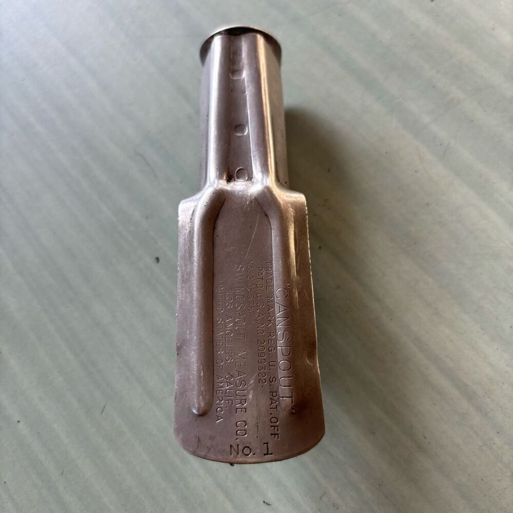 Swingspout Measure Company Canspout No. 1 Oil Can Spout USA